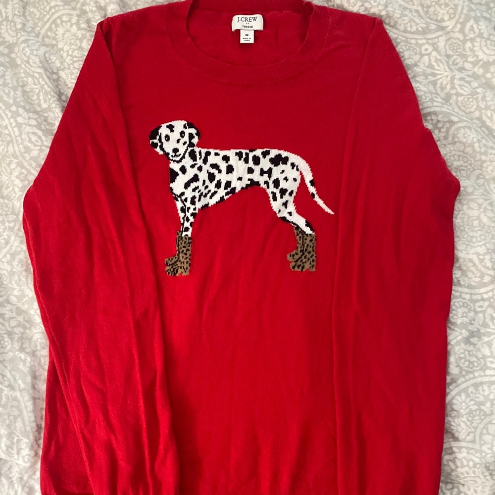 J. Crew Red Sweater